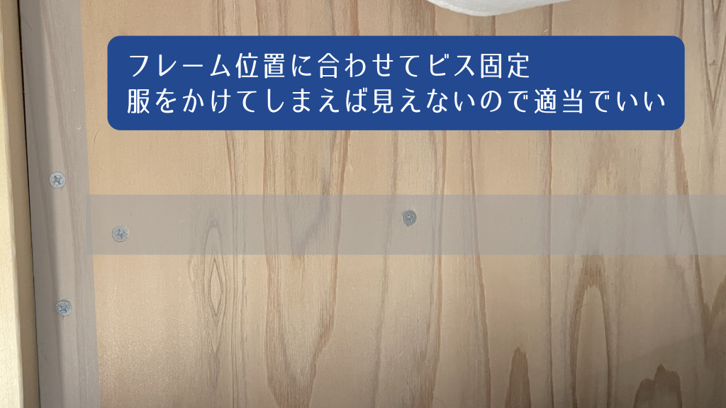 天板固定方法